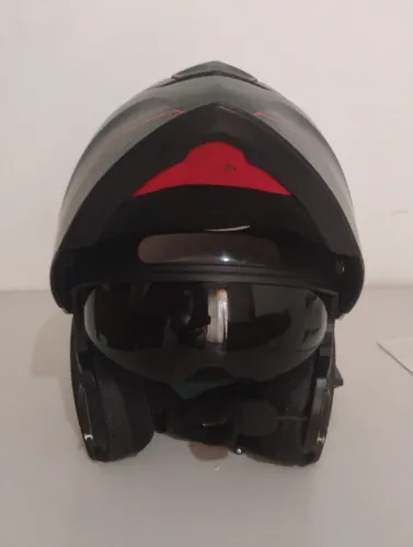 capacete Helt Hippo Glass Black Matt