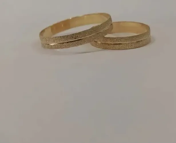 Alianças em ouro 18k