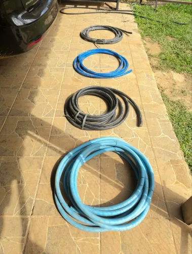 Cabo flexível 240mm 0.6/1 kv, nas cores azul e preta, valor do metro R$ 290,00