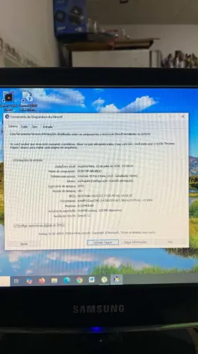Computador Completo Intel Core i3 8GB SSD/HD Windows 10 + Monitor Samsung