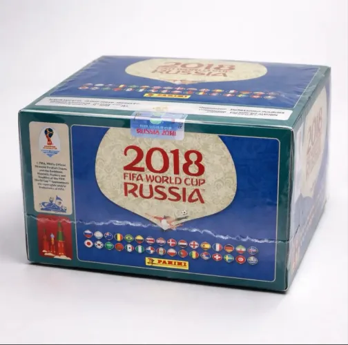 Caixa Fechada Figurinhas Copa 2018 (104 Pacotes)