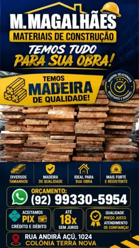 MADEIRA PARA SUA OBRA