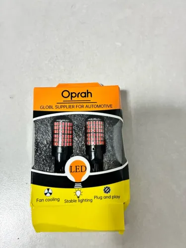 Lâmpada LED carro T20 7440 Branca, Vermelha, Laranja