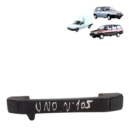 Alca Teto Pqp Puxador Uno Elba Fiorino 1995 S 34305 Preto Preto