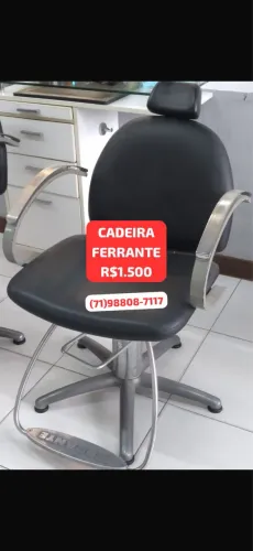 Cadeira cabeleireiro ferrante