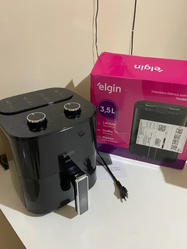 VENDO - NOVA $165 Fritadeira Elétrica Air Fryer Facilita Fry Elgin - 3.5l
