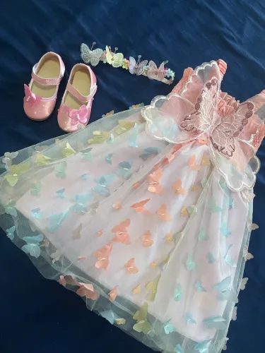VESTIDO JARDIM DAS BORBOLETAS