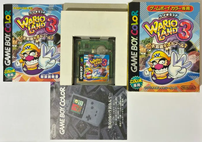 Wario Land 3 Game boy color original