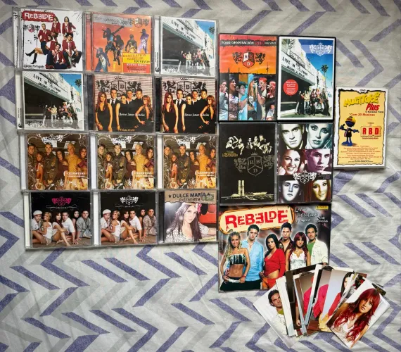 COLEÇÃO RBD/REBELDE - ÚLTIMOS ITENS