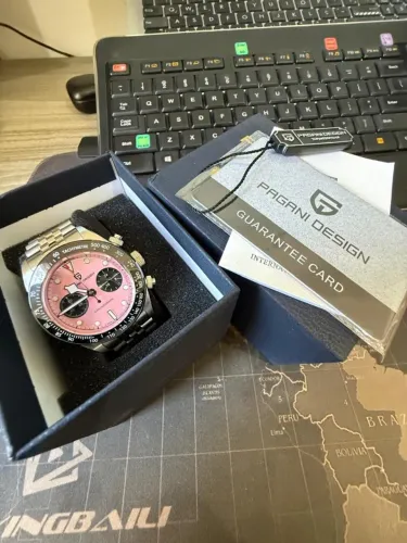 Pagani Design Chronograph Homage Tudor - Zero Uso - Completo na Caixa