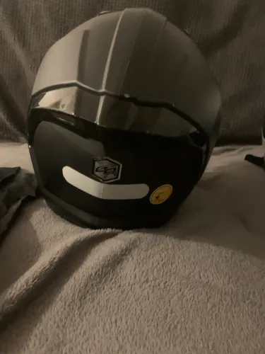 Capacete e capa