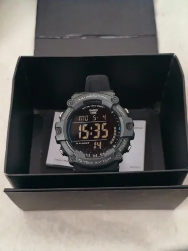 Relógio Casio AE-1500WH Original - Bateria de 10 Anos e Resistente à Água
