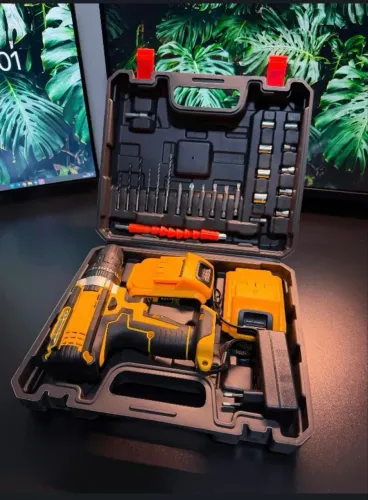 Parafusadeira furadeira De impacto 48v 2 bateria