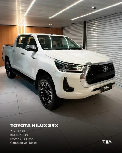Toyota Hilux CD SRX 4X4 2.8 TDI 16V Diesel Aut. 2022