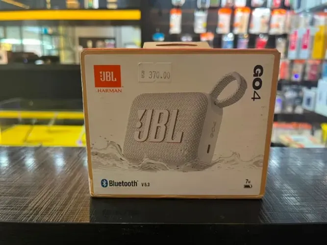 JBL GO 4 WHITE LACRADA COM GARANTIA