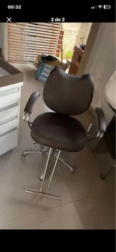 Cadeira profissional para salão de beleza