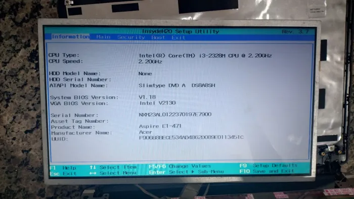Tela notebook 14 acer, hp, samsung - excelentes estado original 