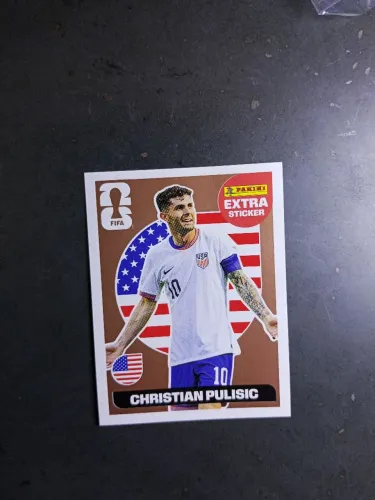 Figurinha Extra Sticker Panini Copa 2026 - Christian pulisic Bronze