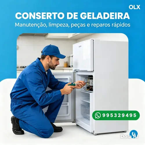 Conserto de geladeira e freezer a domicílio
