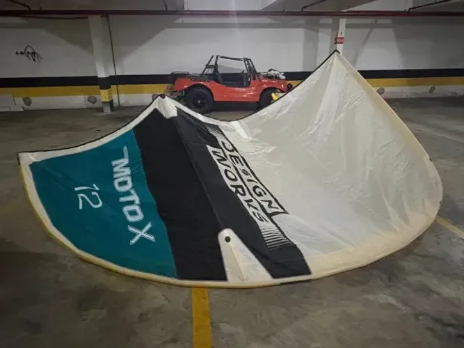 KiteSurf - Kite Cabrinha 12m - 2025 - Com barra - OPORTUNIDADE!!