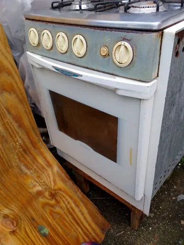 Fogão embutir 4 bocas Brastemp usado