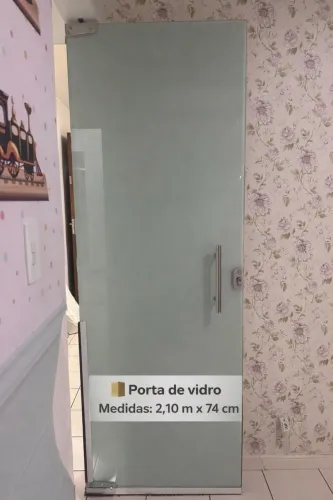PORTAS DE VIDRO - DIVERSOS TAMANHOS - ÓTIMO ESTADO
