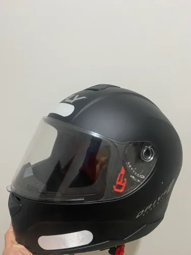 CAPACETE FLY DRIVE 2 PRETO FOSCO