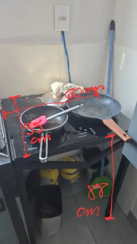 Fogão por indução Midea 4 bocas