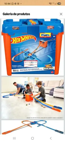 Hot Wheels Track Builder - completo