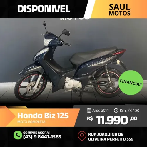 HONDA Biz 125 EX - 2011