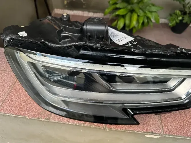 Farol Audi A3 Full Led LD modelo RS ano 2019 com detalhes
