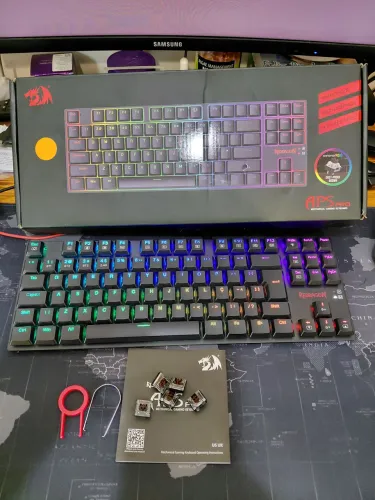 Teclado Mecânico Gamer Redragon APS Pro