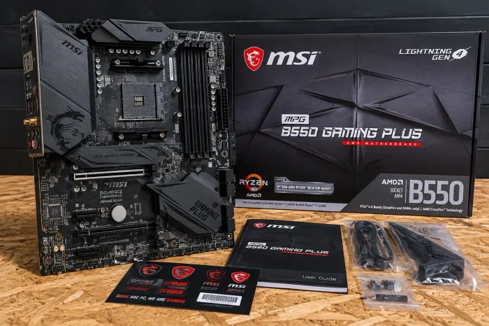 Placa-Mãe MSI MPG B550 Gaming Plus AM4