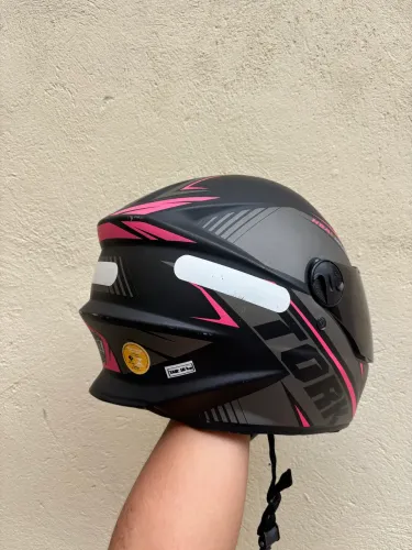 Capacete Pro Tork R8 Viseira Fumê Tamanho 56 - Pouquíssimo Uso