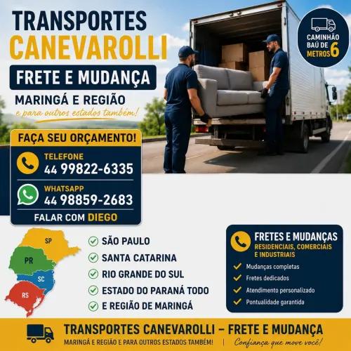 Frete e mudanca