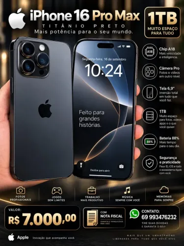 iPhone 16 pro Max 1TB