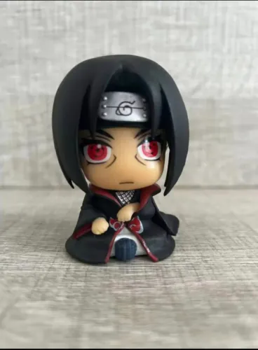 Itachi Uchiha Action Figure Kawaii 9cm Lacrado 