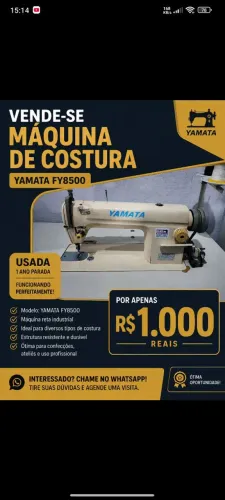 Máquina de costura YAMATA