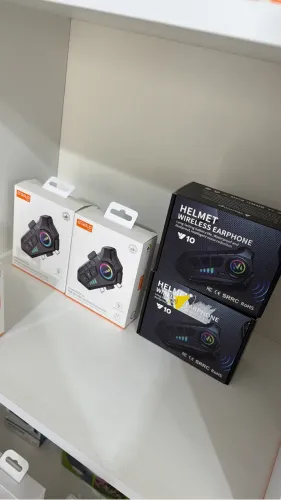 Fone para capacete