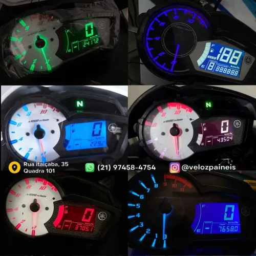 Conserto de painéis e Personalização, Fazer 250, Factor 150, Tenere 250, Crosser 150