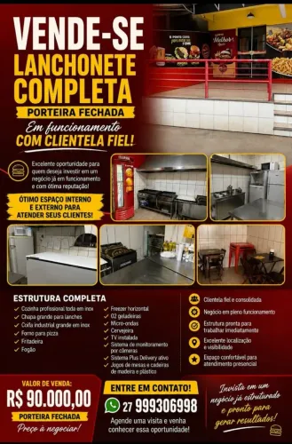 Lanchonete em Santa Teresa
