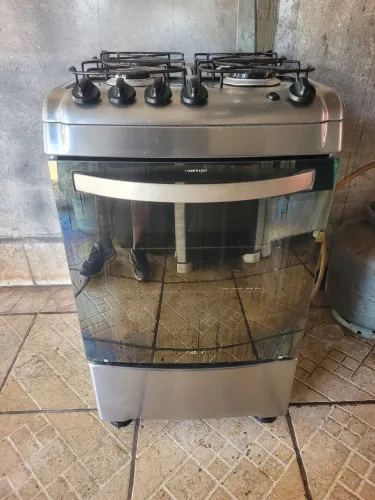 FOGÃO ELECTROLUX INOX 4 BOCAS