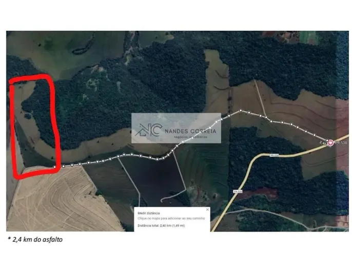 VENDE - Lote da Fazenda Santa Helena, Maravilha, Espírito Santo, PR
