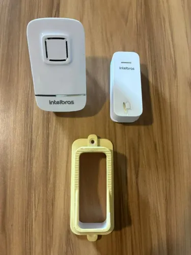 Campainha Sem Fio Intelbras Cik200 Branco + Protetor