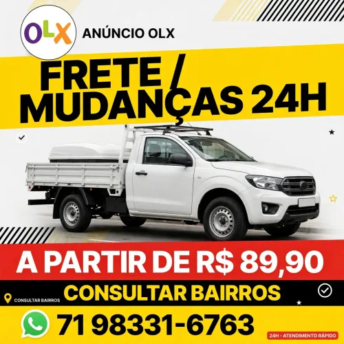 Carreto, Frete, descartes e transporte( A PARTIR DE 80.00)