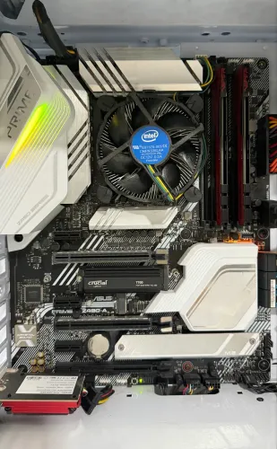 Kit Placa Mãe Asus Z490 Prime + i7 10700 + 32gb 4000Mhz