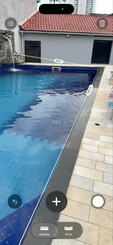 Casa com piscina para eventos