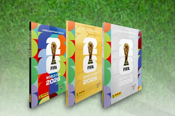 Album da copa 2026 capa dura versao dourada e prata( ULTIMO DOURADO)