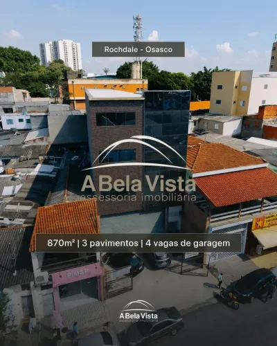 Prédio Novo com 4 Andares em Rochdale - Osasco/SP