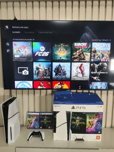 PS5 SLIM - Com leitor
